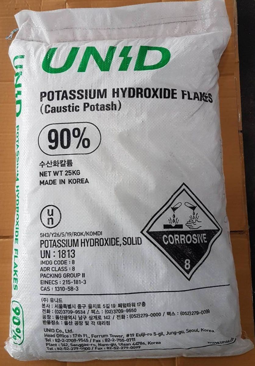 Potassium Hydroxide, Flakes 